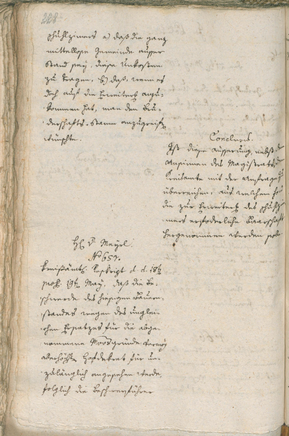 Stadtarchiv Bozen - BOhisto Ratsprotokoll 1787 