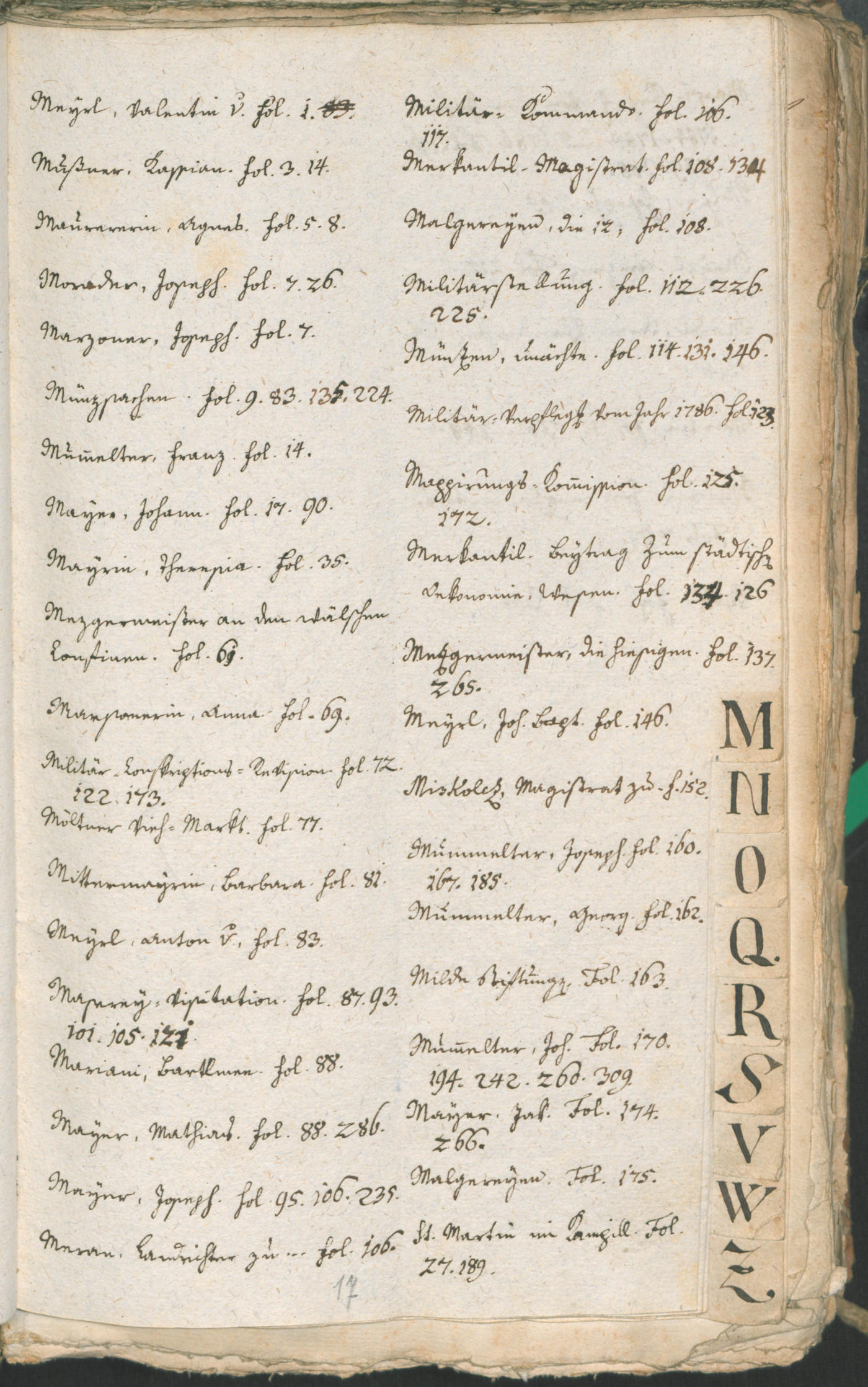 Civic Archives of Bozen-Bolzano - BOhisto Ratsprotokoll 1787 