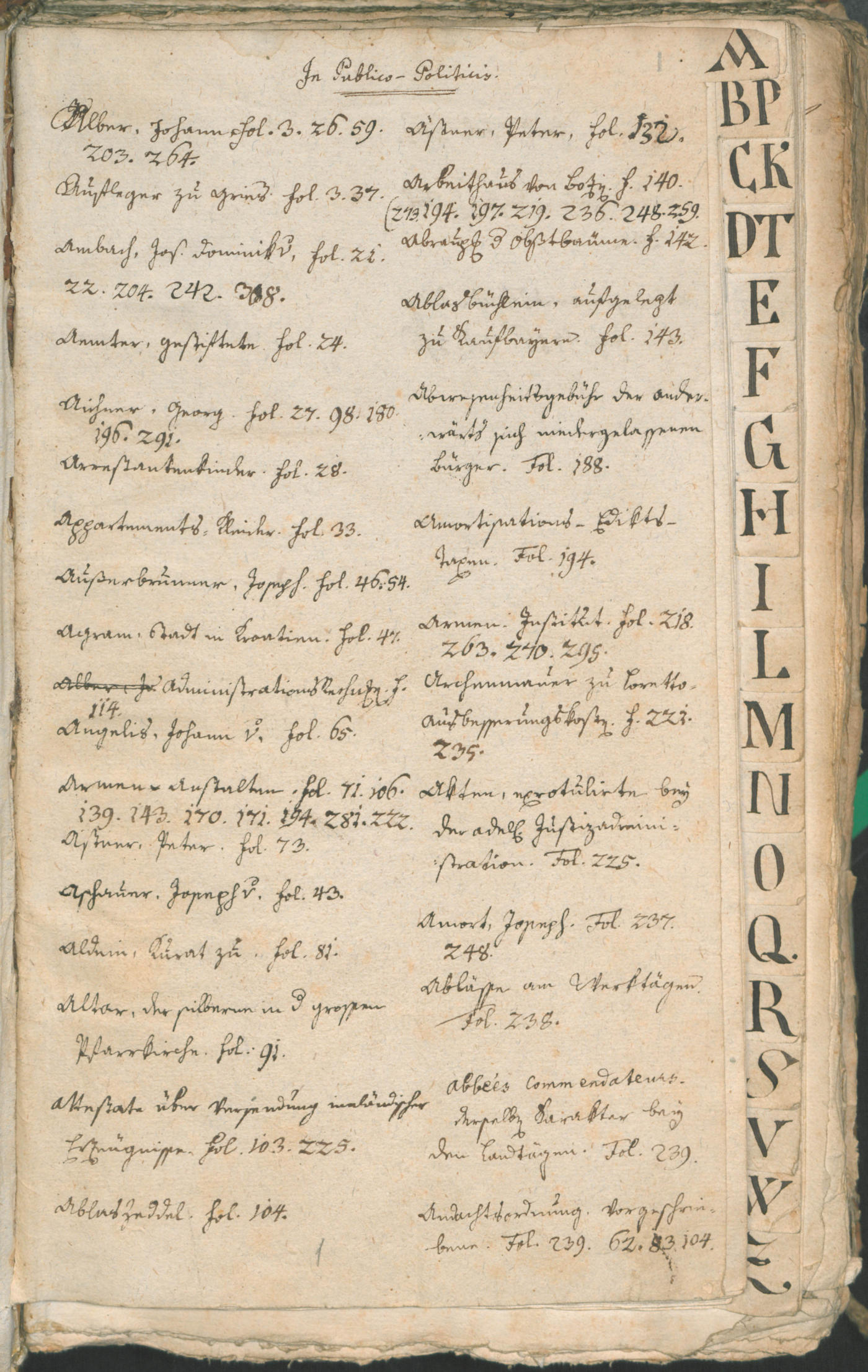Civic Archives of Bozen-Bolzano - BOhisto Ratsprotokoll 1787 