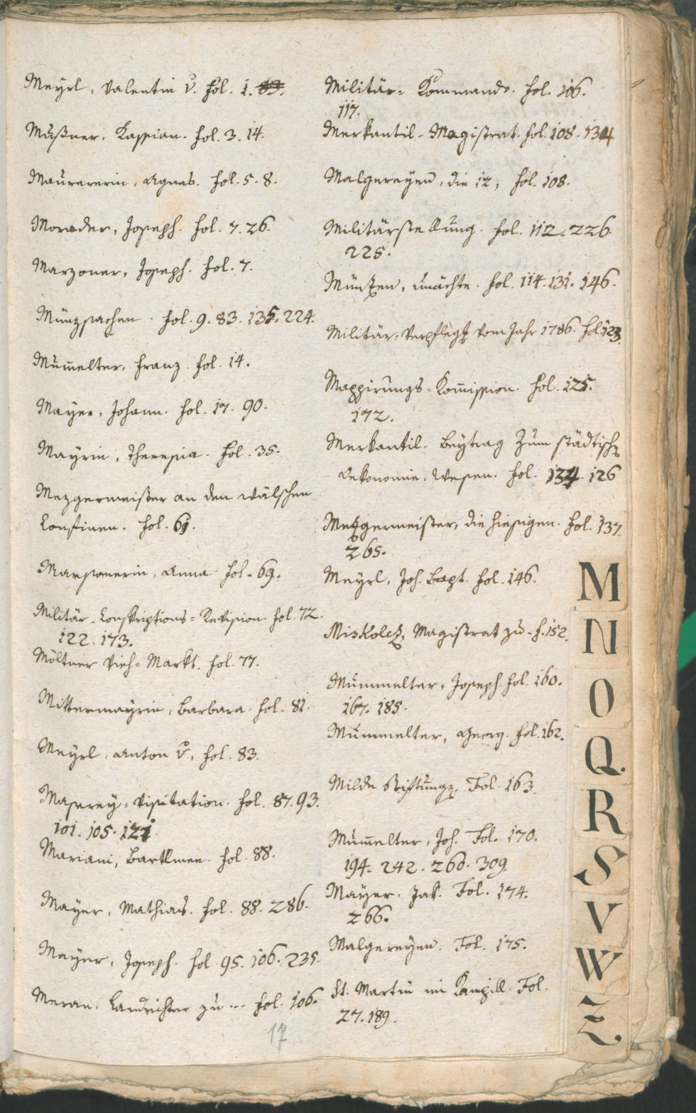 Civic Archives of Bozen-Bolzano - BOhisto Ratsprotokoll 1787 