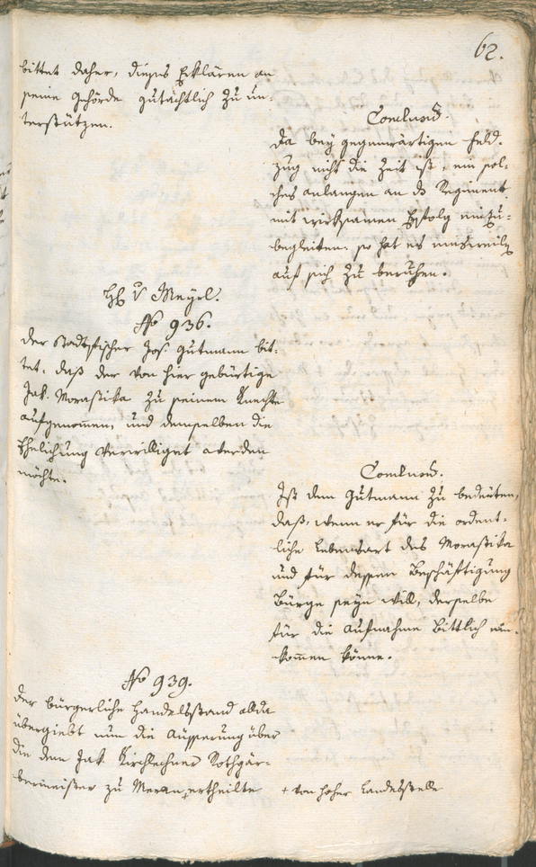 Civic Archives of Bozen-Bolzano - BOhisto Ratsprotokoll 1787 