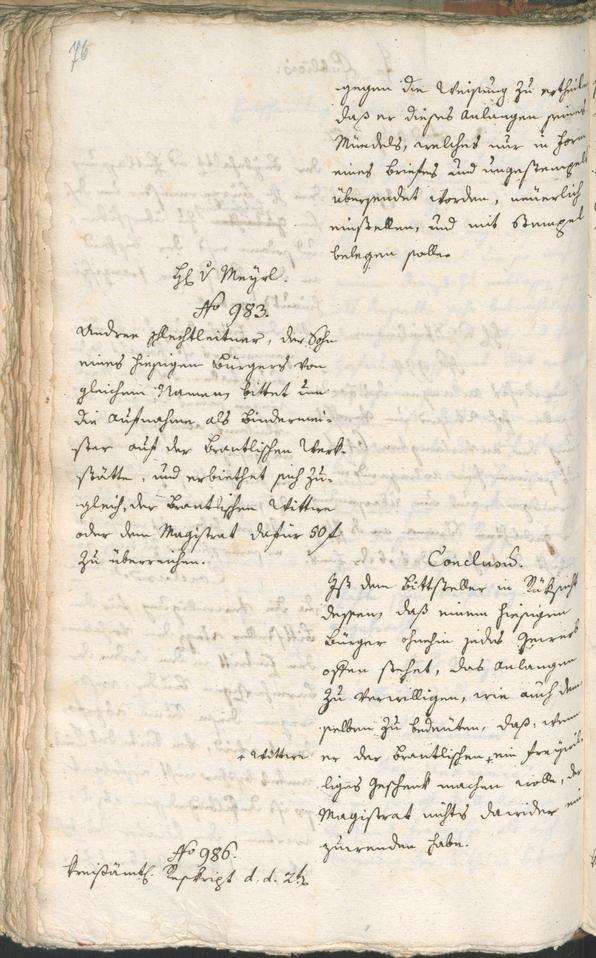 Civic Archives of Bozen-Bolzano - BOhisto Ratsprotokoll 1787 