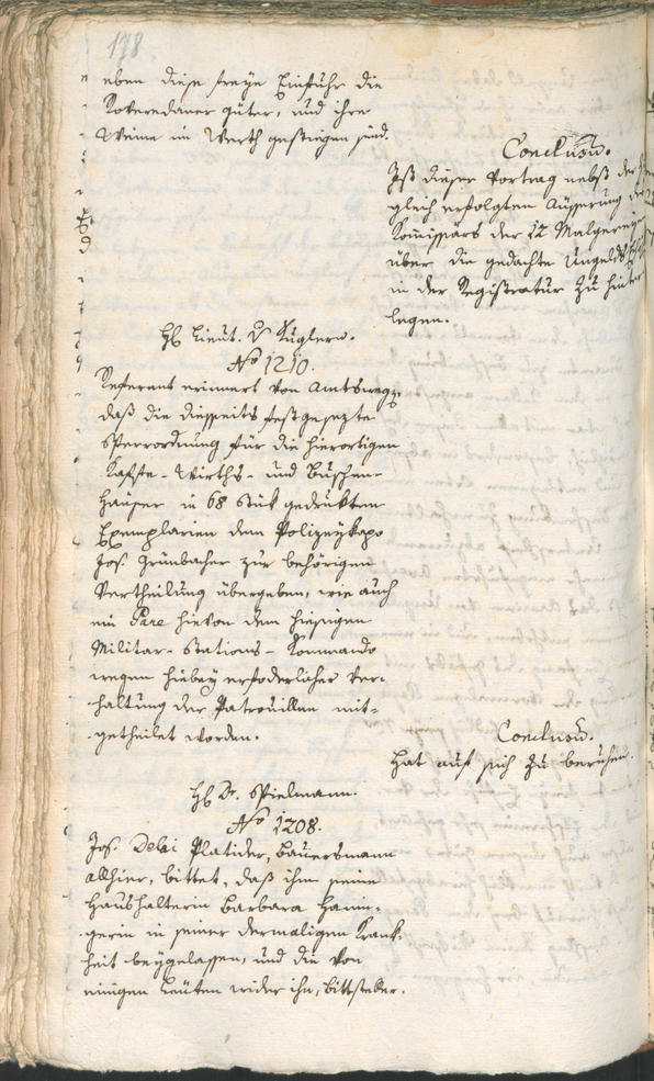 Civic Archives of Bozen-Bolzano - BOhisto Ratsprotokoll 1787 