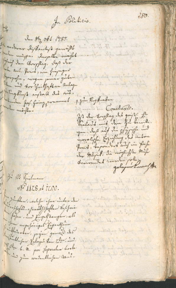 Civic Archives of Bozen-Bolzano - BOhisto Ratsprotokoll 1787 