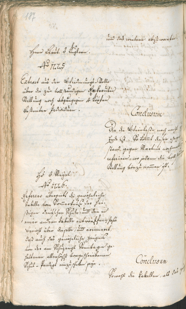 Civic Archives of Bozen-Bolzano - BOhisto Ratsprotokoll 1787 