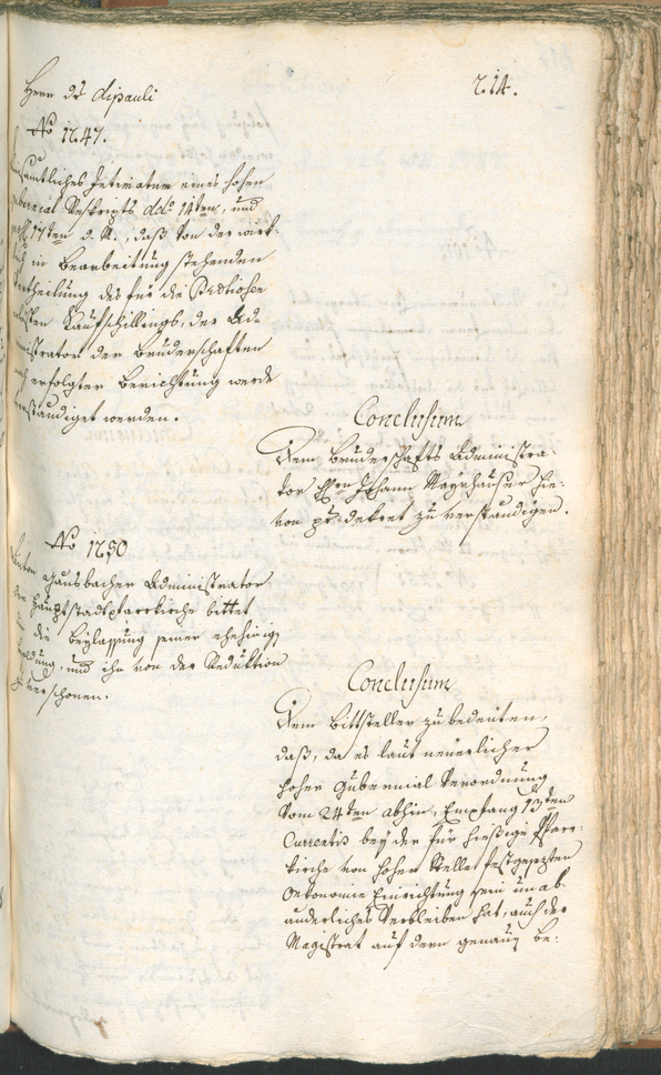 Civic Archives of Bozen-Bolzano - BOhisto Ratsprotokoll 1787 