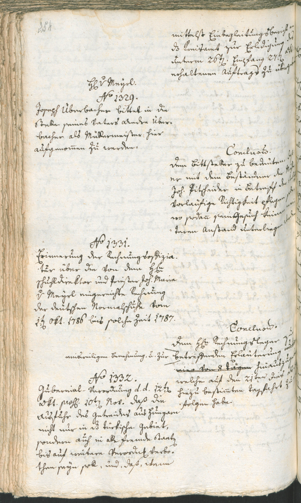 Civic Archives of Bozen-Bolzano - BOhisto Ratsprotokoll 1787 