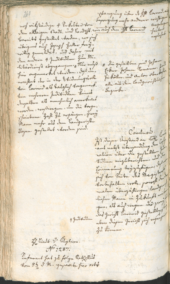 Civic Archives of Bozen-Bolzano - BOhisto Ratsprotokoll 1787 