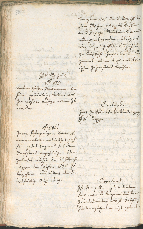 Civic Archives of Bozen-Bolzano - BOhisto Ratsprotokoll 1787 