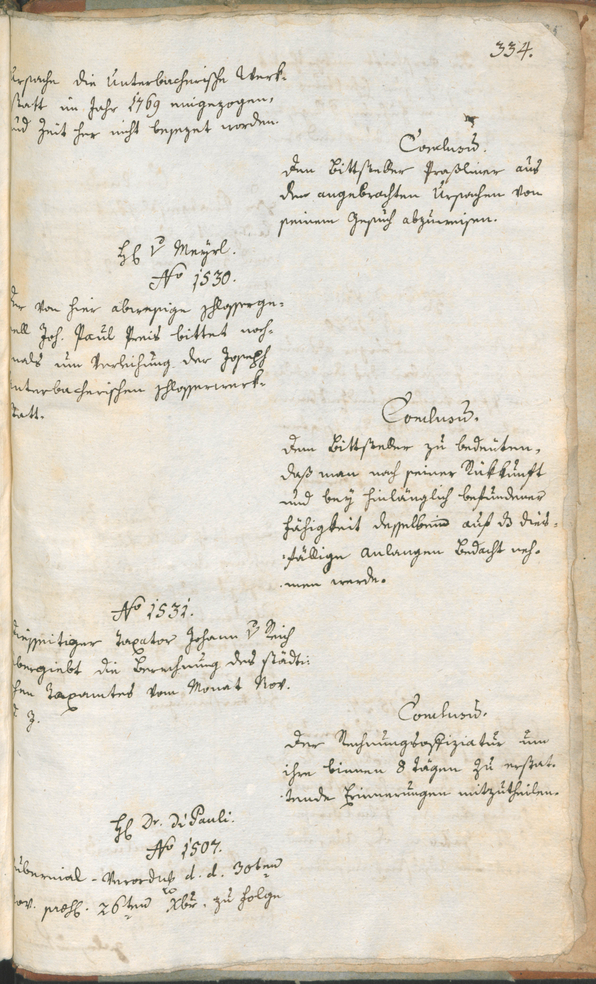 Civic Archives of Bozen-Bolzano - BOhisto Ratsprotokoll 1787 