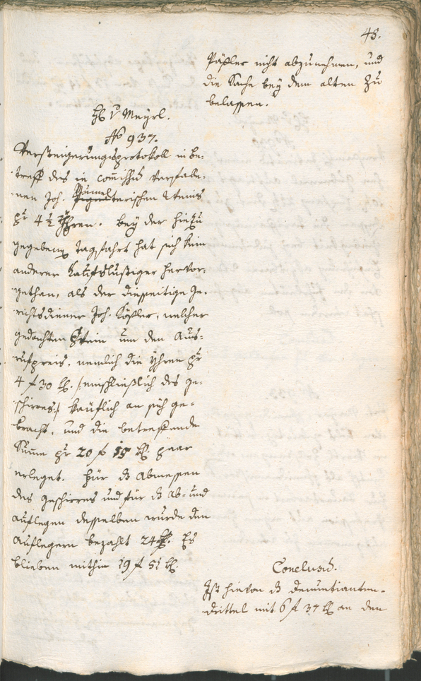 Civic Archives of Bozen-Bolzano - BOhisto Ratsprotokoll 1787 