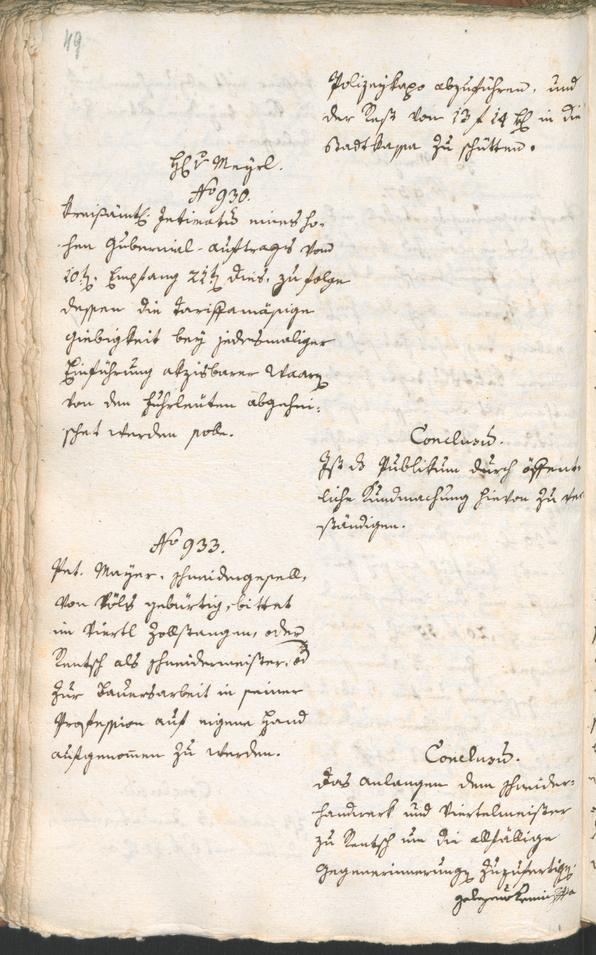 Civic Archives of Bozen-Bolzano - BOhisto Ratsprotokoll 1787 