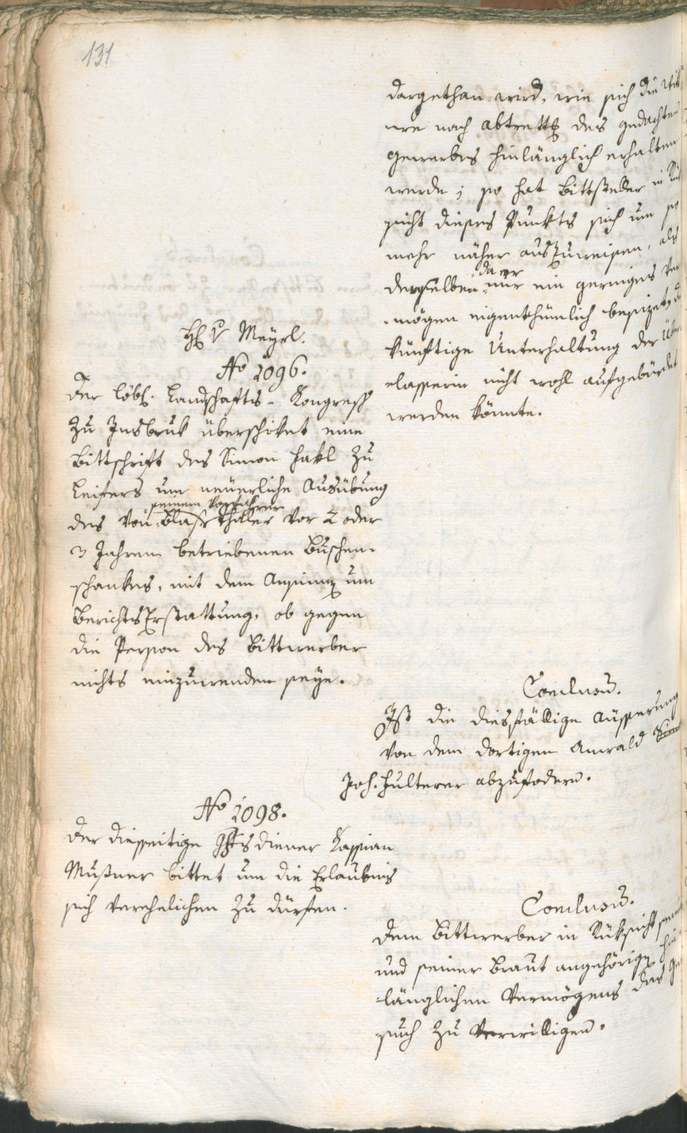 Civic Archives of Bozen-Bolzano - BOhisto Ratsprotokoll 1787 