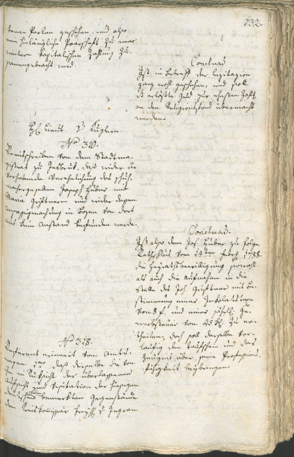 Civic Archives of Bozen-Bolzano - BOhisto Ratsprotokoll 1788 