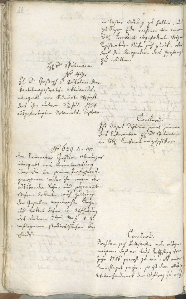 Civic Archives of Bozen-Bolzano - BOhisto Ratsprotokoll 1788 