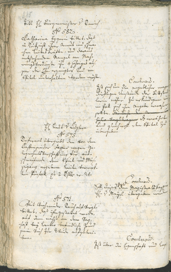 Civic Archives of Bozen-Bolzano - BOhisto Ratsprotokoll 1788 