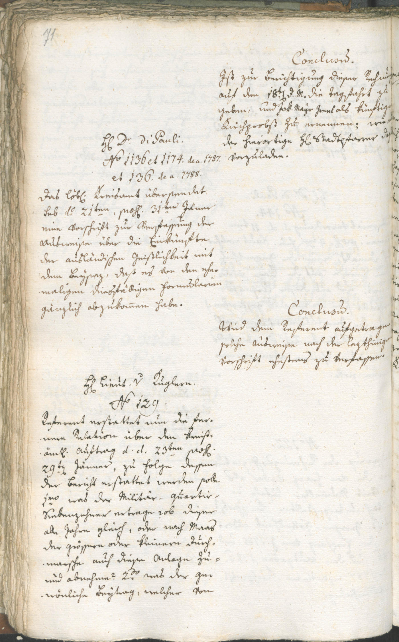 Civic Archives of Bozen-Bolzano - BOhisto Ratsprotokoll 1788 