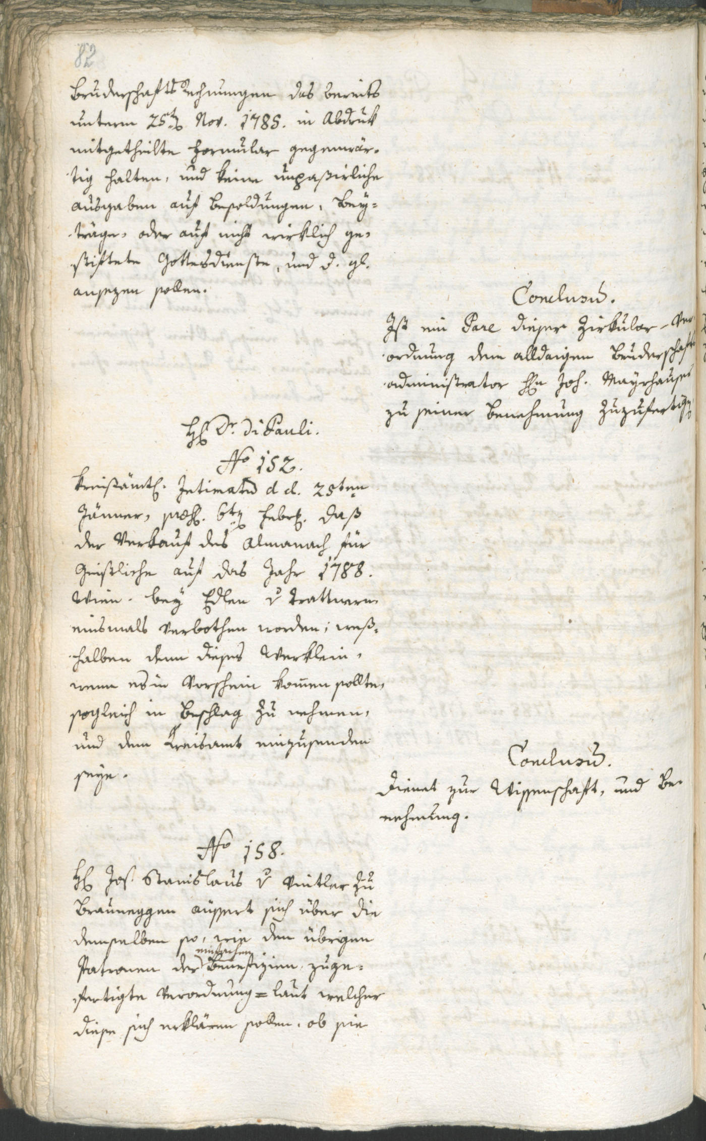 Civic Archives of Bozen-Bolzano - BOhisto Ratsprotokoll 1788 