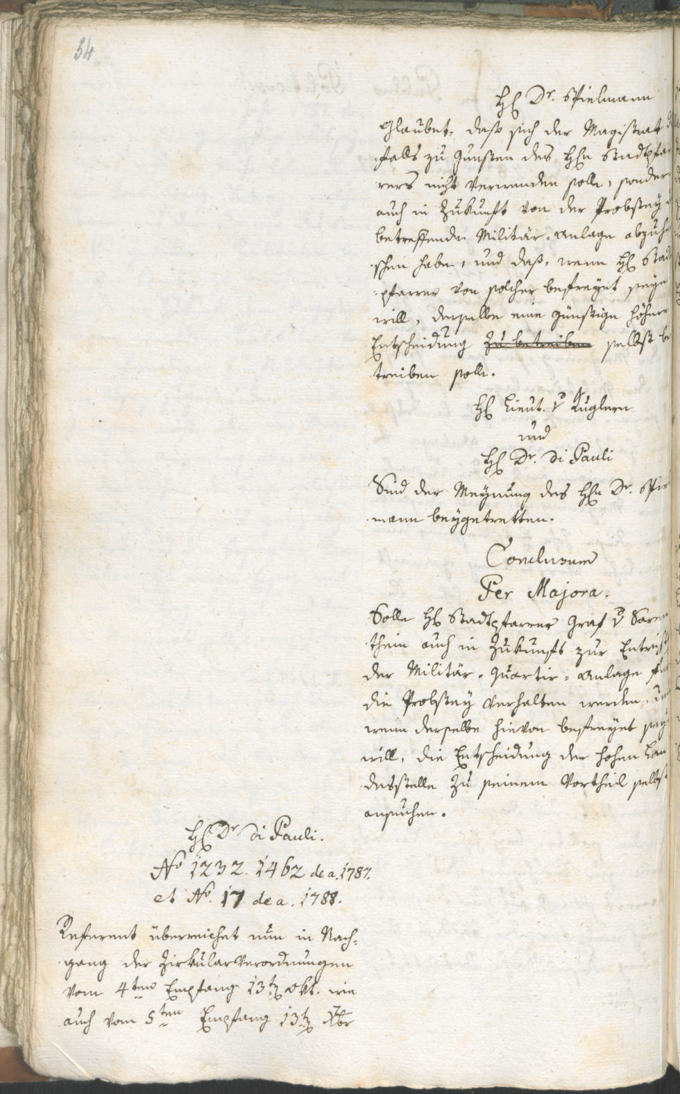 Civic Archives of Bozen-Bolzano - BOhisto Ratsprotokoll 1788 