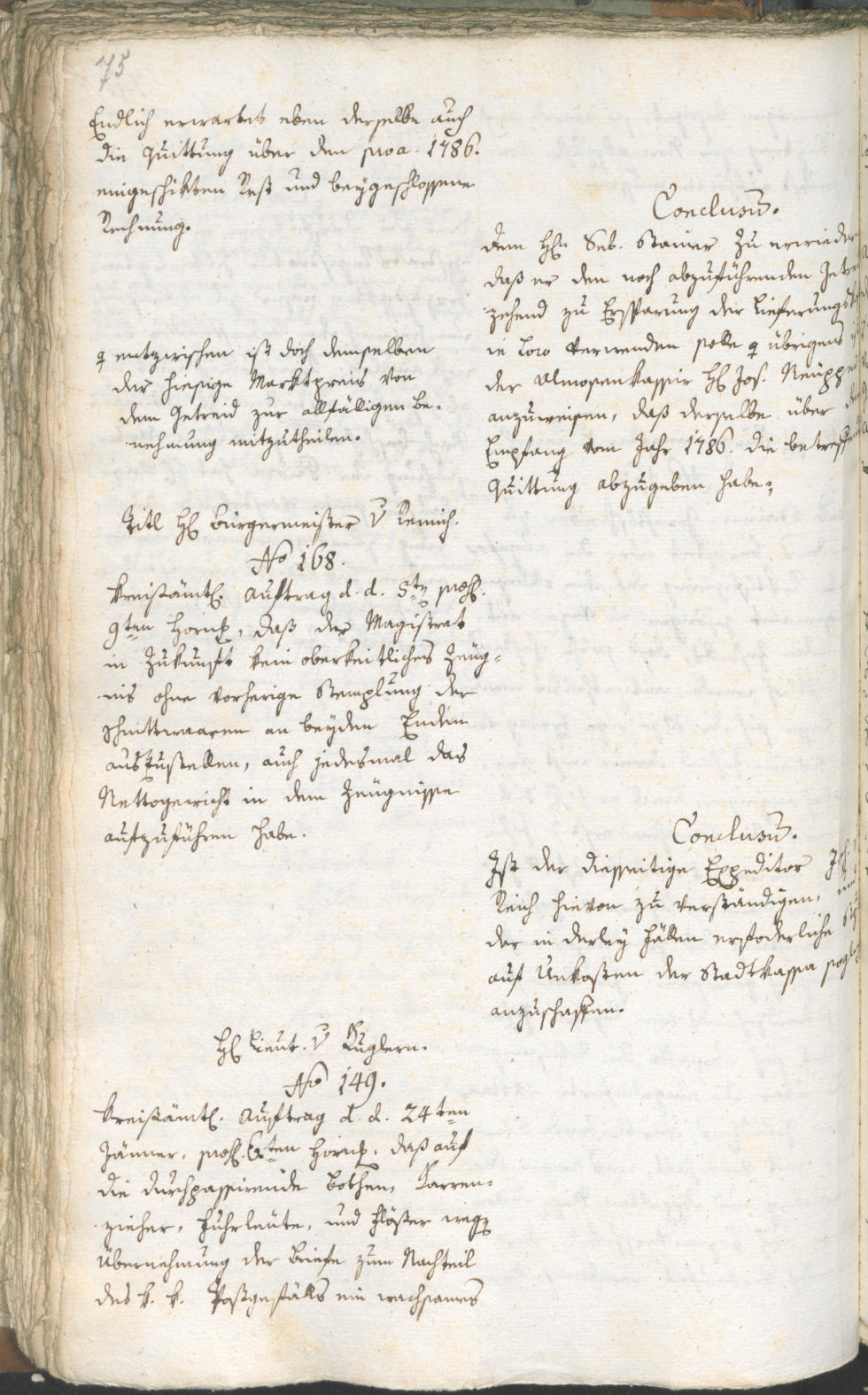 Civic Archives of Bozen-Bolzano - BOhisto Ratsprotokoll 1788 