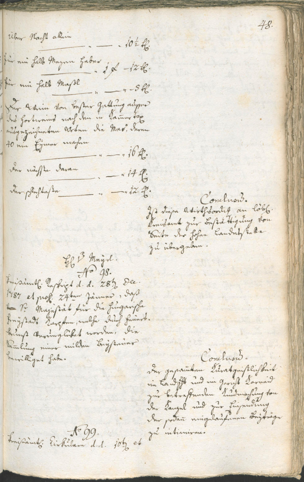 Civic Archives of Bozen-Bolzano - BOhisto Ratsprotokoll 1788 