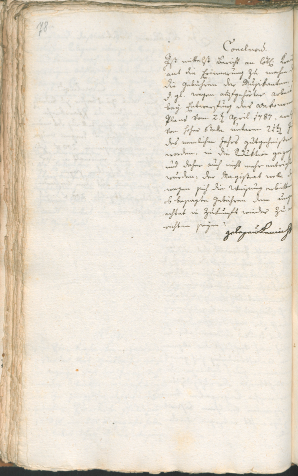 Civic Archives of Bozen-Bolzano - BOhisto Ratsprotokoll 1788 