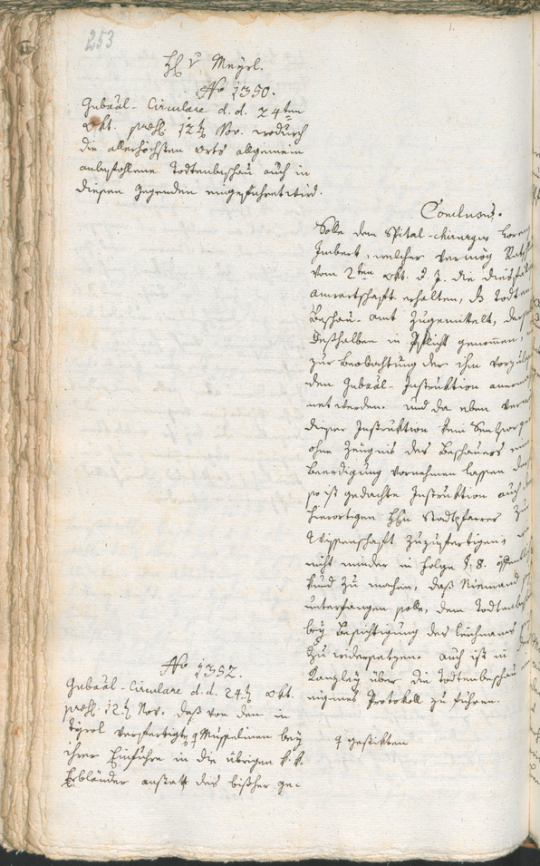 Civic Archives of Bozen-Bolzano - BOhisto Ratsprotokoll 1788 