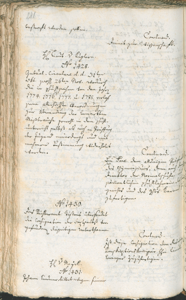 Civic Archives of Bozen-Bolzano - BOhisto Ratsprotokoll 1788 