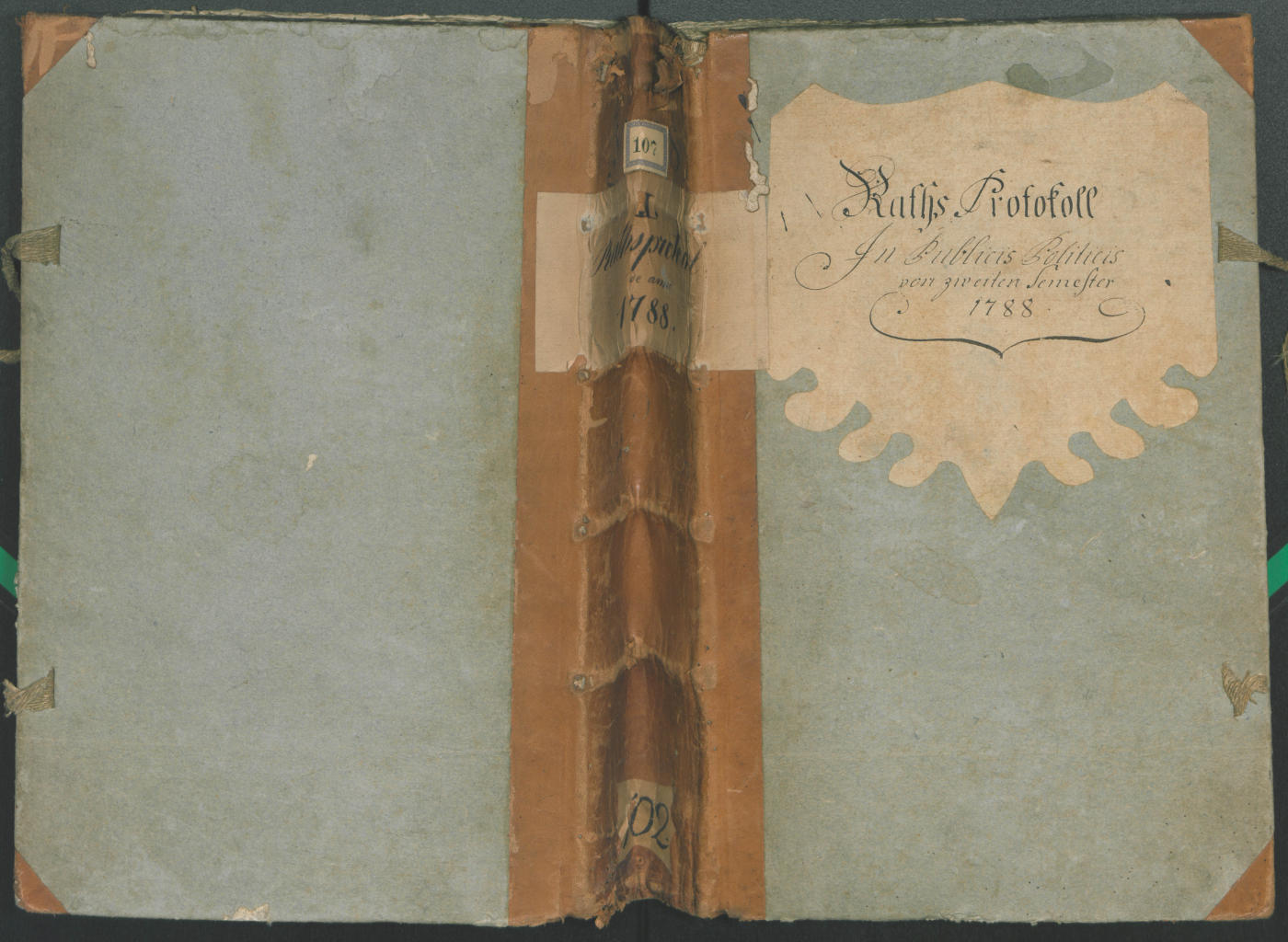 Civic Archives of Bozen-Bolzano - BOhisto Ratsprotokoll 1788 