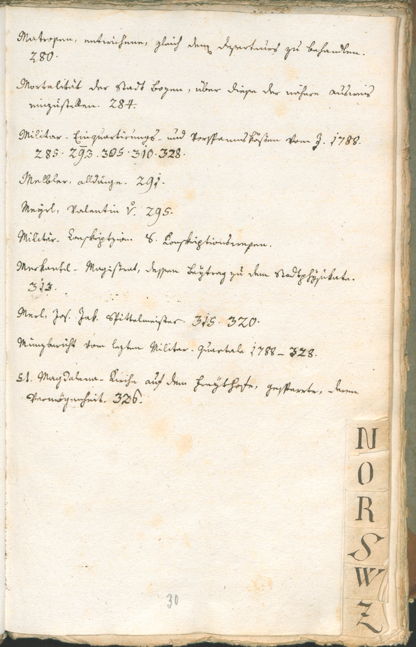 Civic Archives of Bozen-Bolzano - BOhisto Ratsprotokoll 1788 