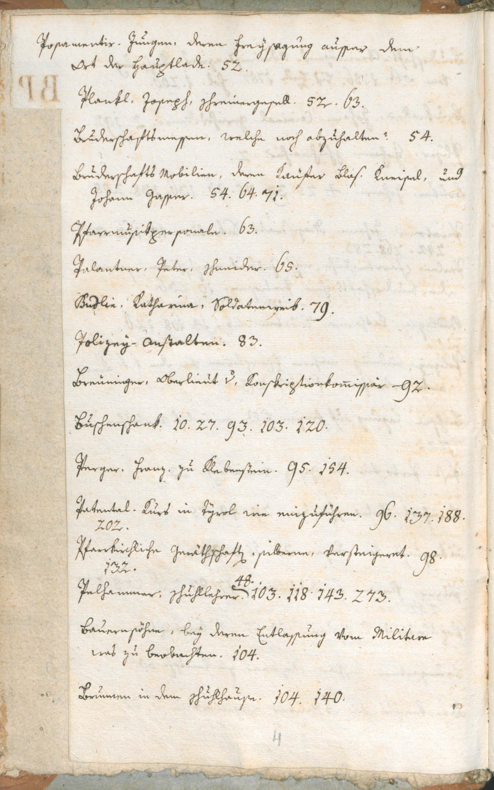 Stadtarchiv Bozen - BOhisto Ratsprotokoll 1788 