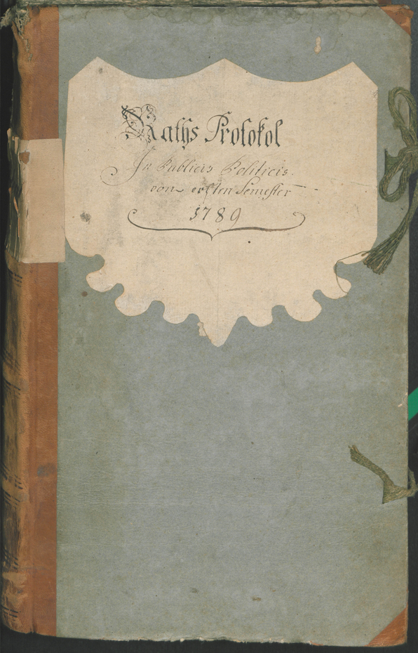 Civic Archives of Bozen-Bolzano - BOhisto Ratsprotokoll 1789 