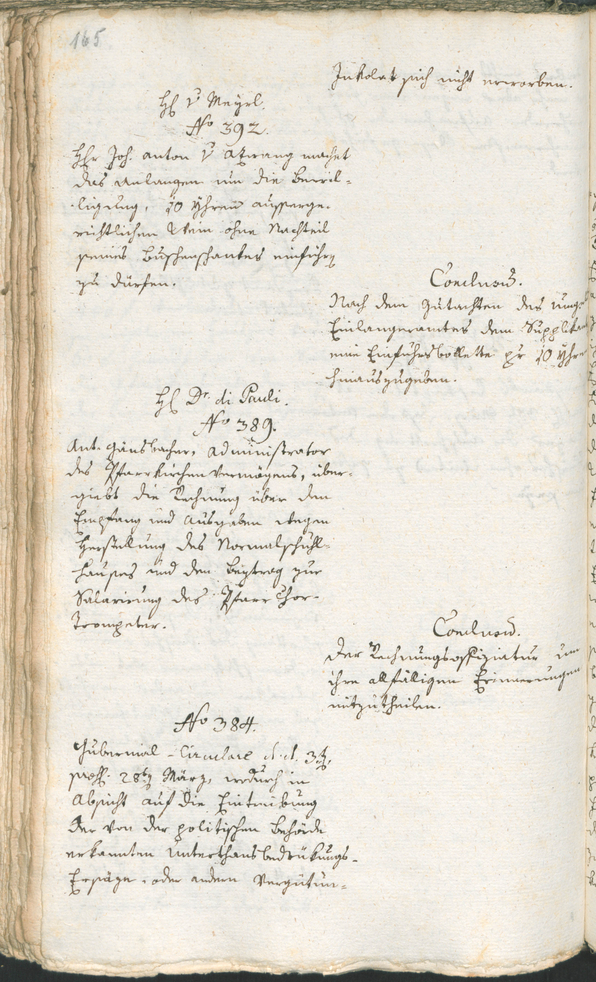 Civic Archives of Bozen-Bolzano - BOhisto Ratsprotokoll 1789 