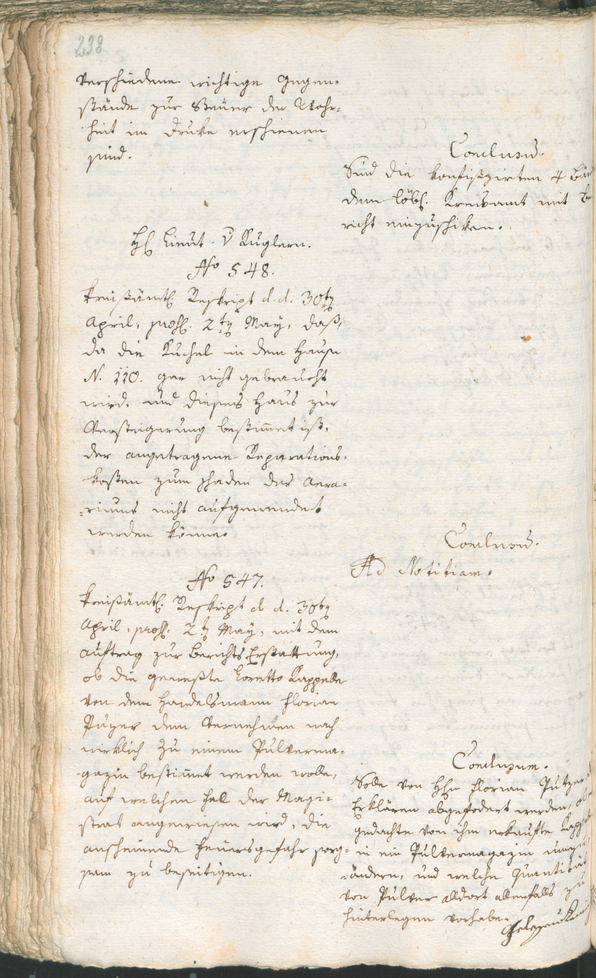 Civic Archives of Bozen-Bolzano - BOhisto Ratsprotokoll 1789 