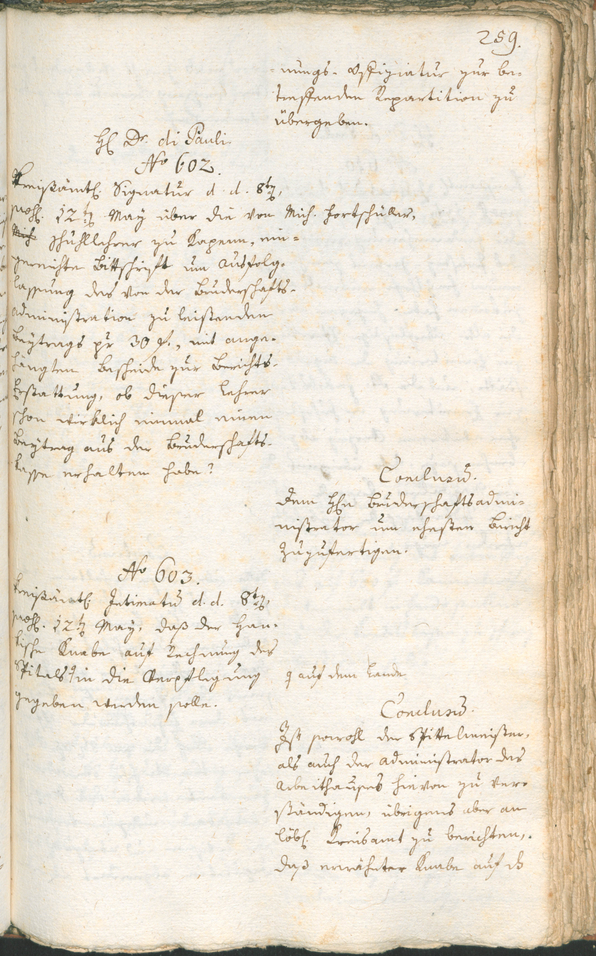 Civic Archives of Bozen-Bolzano - BOhisto Ratsprotokoll 1789 