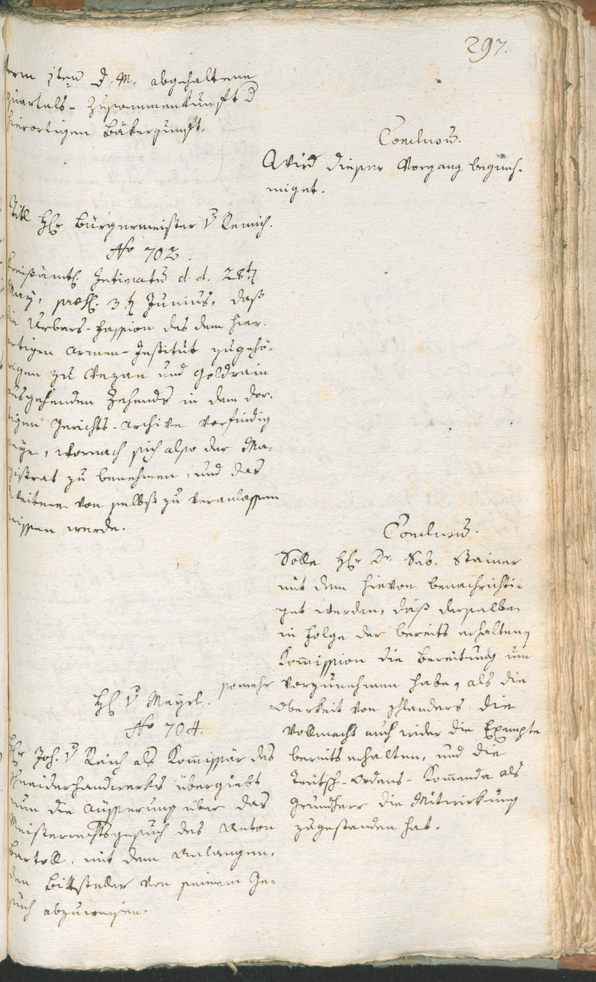 Civic Archives of Bozen-Bolzano - BOhisto Ratsprotokoll 1789 