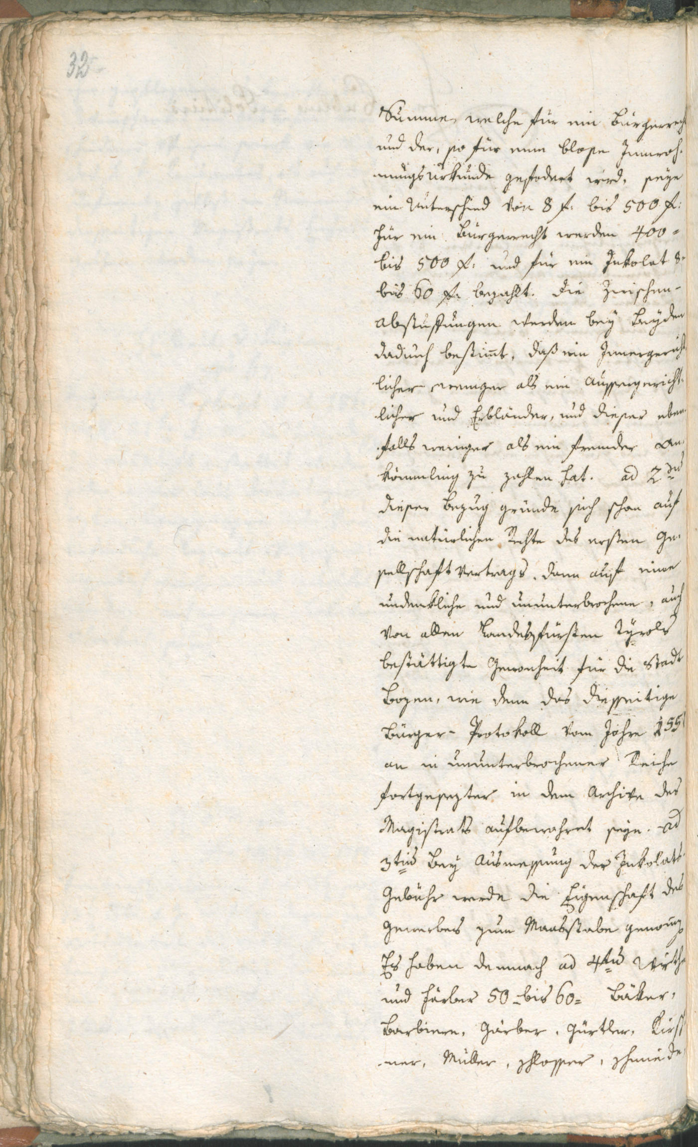 Stadtarchiv Bozen - BOhisto Ratsprotokoll 1789 