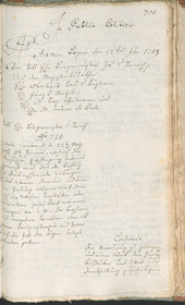 Civic Archives of Bozen-Bolzano - BOhisto Ratsprotokoll 1789 - 
