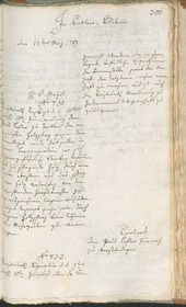 Civic Archives of Bozen-Bolzano - BOhisto Ratsprotokoll 1789 - 