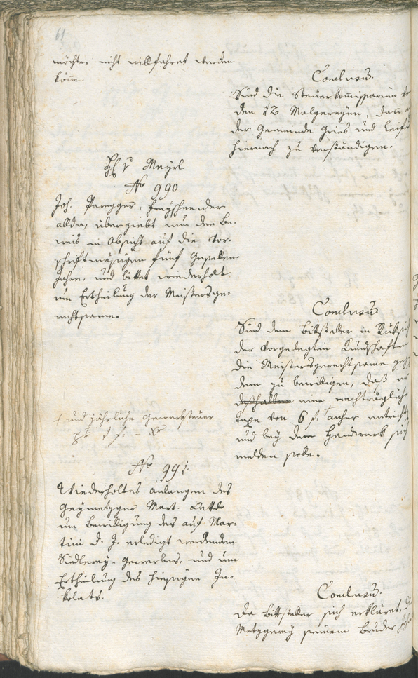 Civic Archives of Bozen-Bolzano - BOhisto Ratsprotokoll 1789 