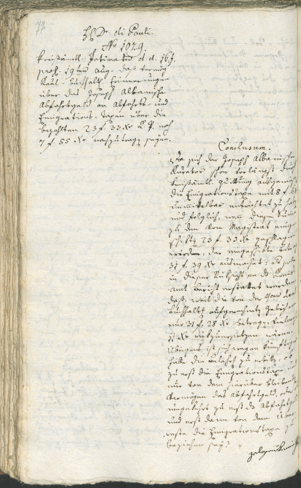 Civic Archives of Bozen-Bolzano - BOhisto Ratsprotokoll 1789 