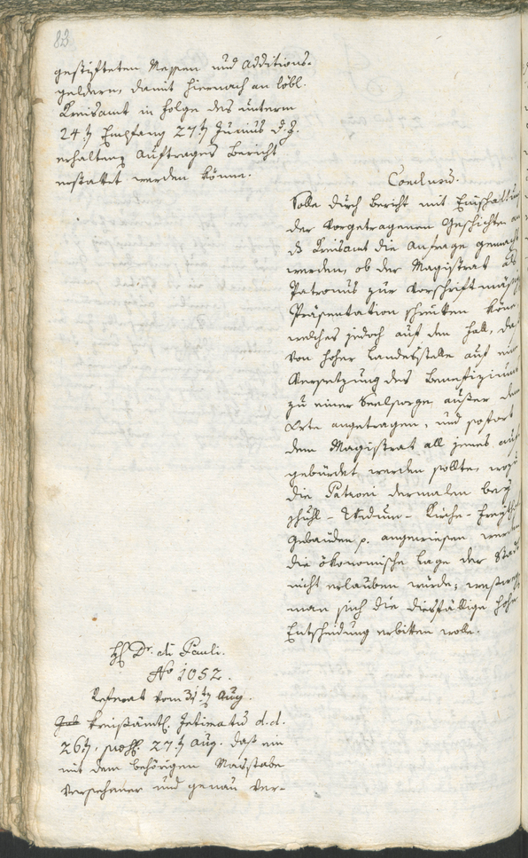 Civic Archives of Bozen-Bolzano - BOhisto Ratsprotokoll 1789 