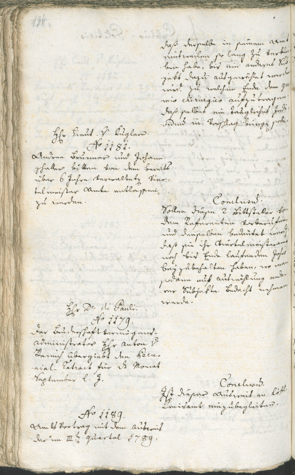 Civic Archives of Bozen-Bolzano - BOhisto Ratsprotokoll 1789 