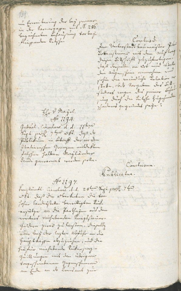 Civic Archives of Bozen-Bolzano - BOhisto Ratsprotokoll 1789 