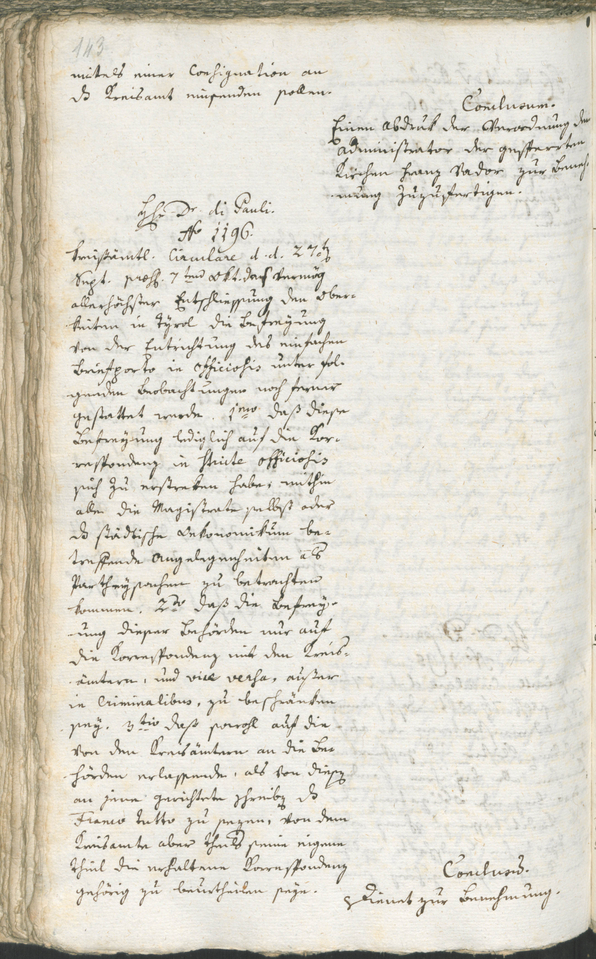 Civic Archives of Bozen-Bolzano - BOhisto Ratsprotokoll 1789 