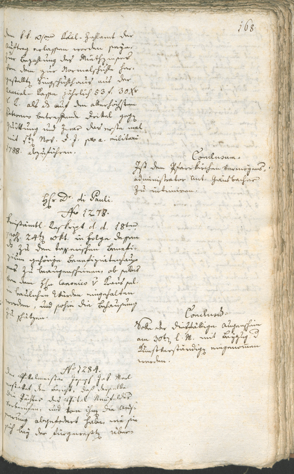 Civic Archives of Bozen-Bolzano - BOhisto Ratsprotokoll 1789 