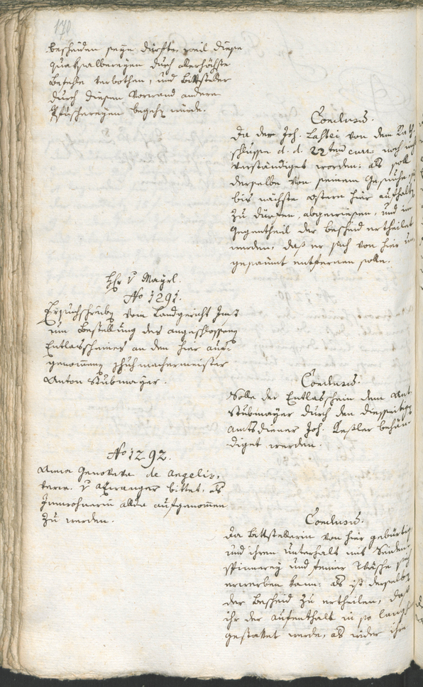 Civic Archives of Bozen-Bolzano - BOhisto Ratsprotokoll 1789 