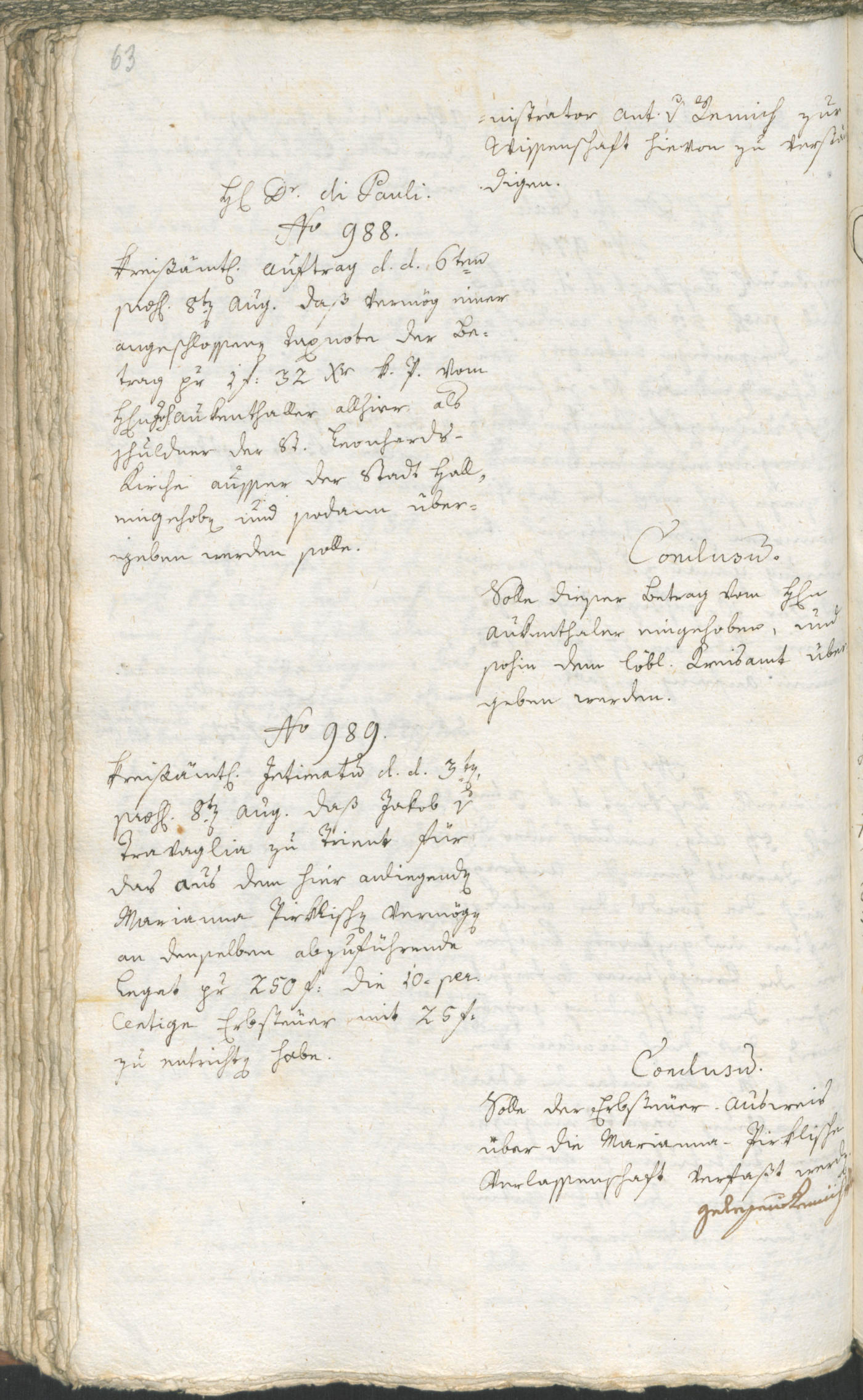 Archivio Storico della Città di Bolzano - BOhisto protocollo consiliare 1789 