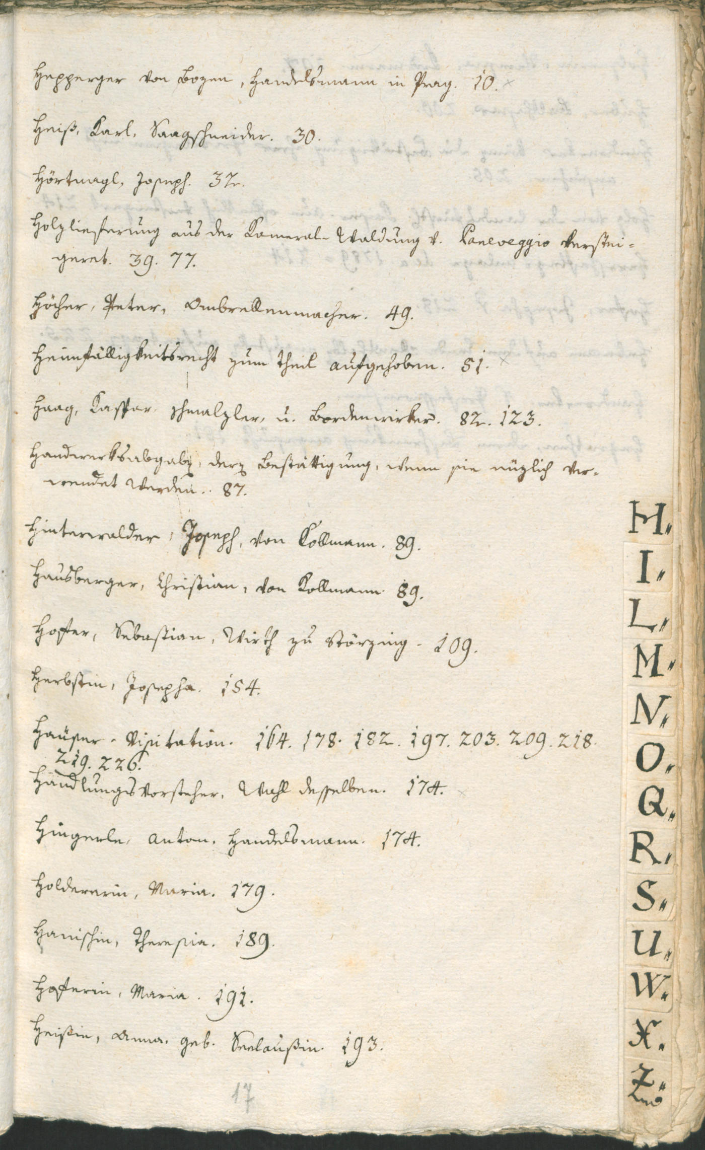 Stadtarchiv Bozen - BOhisto Ratsprotokoll 1790 