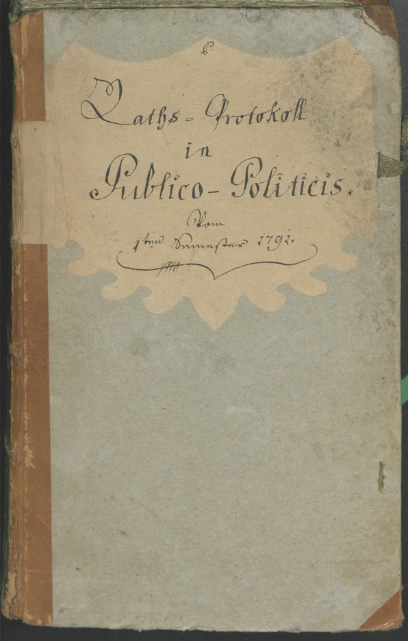 Civic Archives of Bozen-Bolzano - BOhisto Ratsprotokoll 1791 